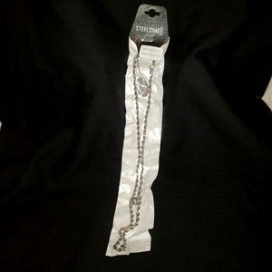 Men's Rope Chain Necklace (24 Inches) in Stainless Steel #6244706